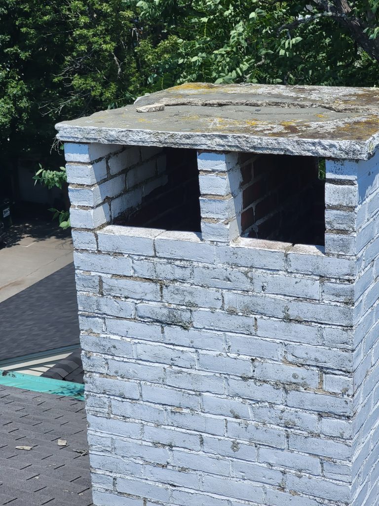 Entry point - chimney in Londonderry NH